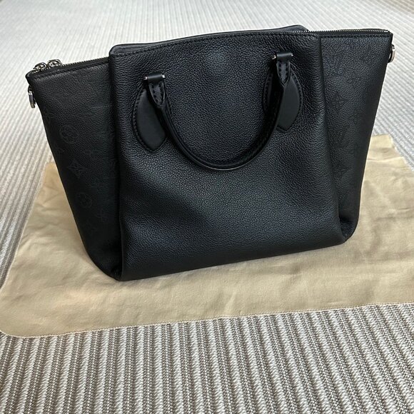 Louis Vuitton Haumea Mahina Noir Satchel Shoulder Bag - Picture 4 of 15